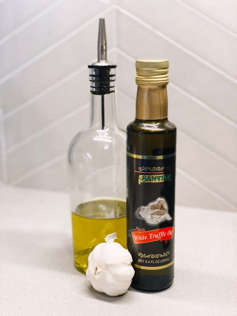 Olive Oil, Truffle Oil, Garlic